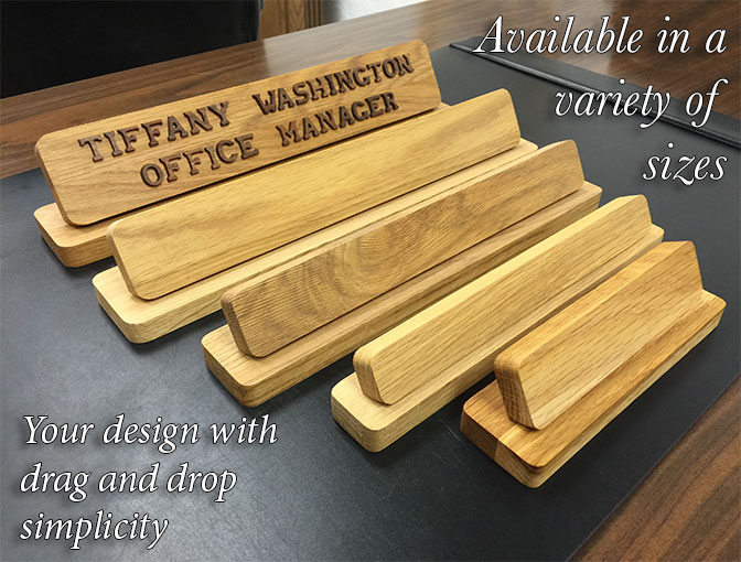 Desk Name Plates
