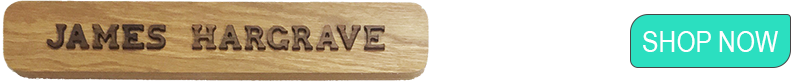 Name Plates - Wooden Door or Wall Nameplates - S1 Small Wall or Door Sign